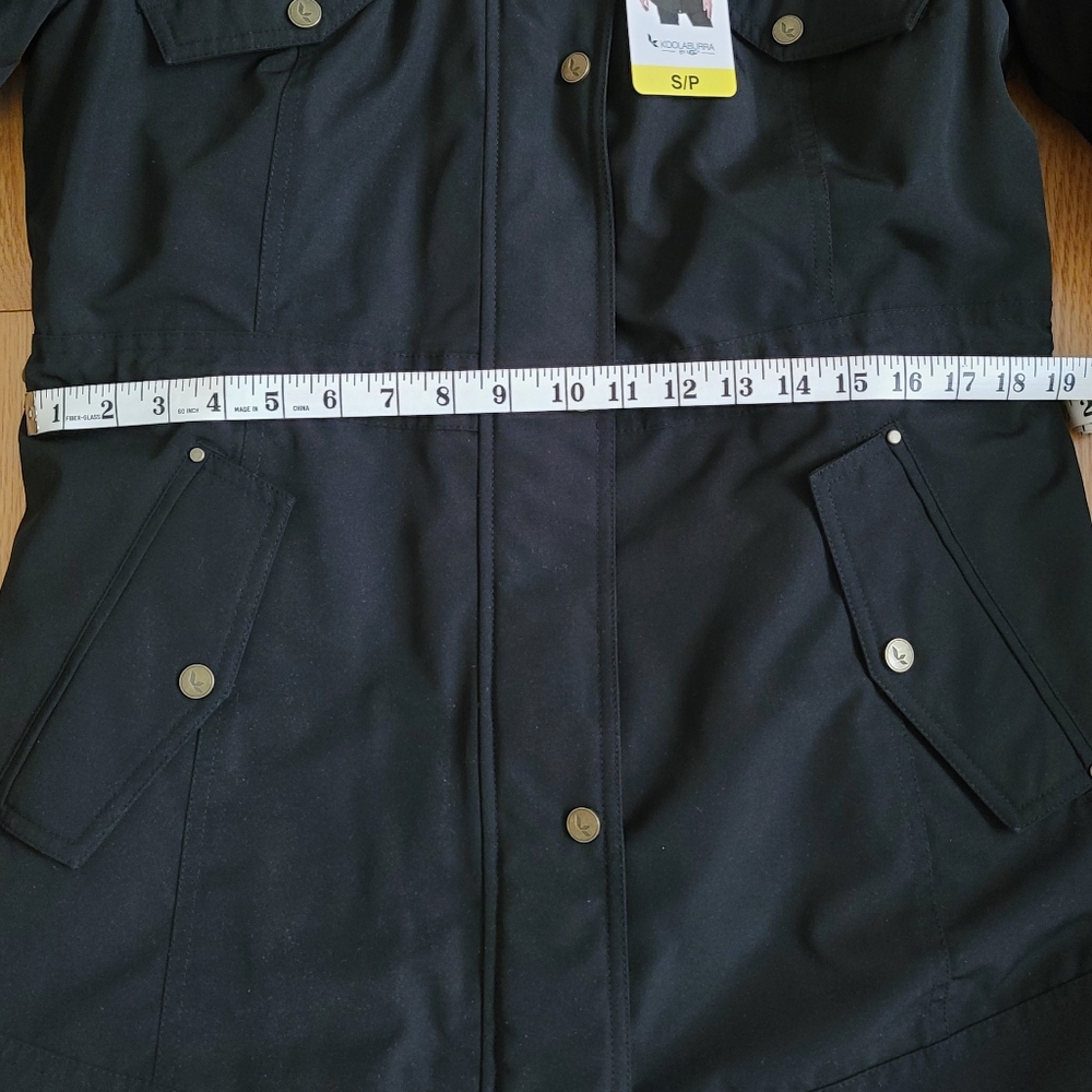Koolaburra by UGG Ladies Parka Jacket, Small, Black and Gold - Picture 11 of 15